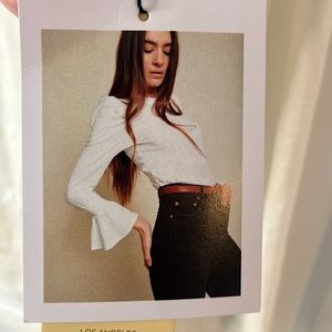 Nation LTD, Penny tee, off white, large.